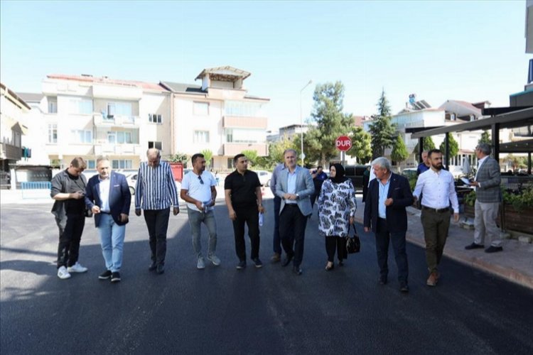 Bursa İnegöl'de yoğun asfalt mesaisi -