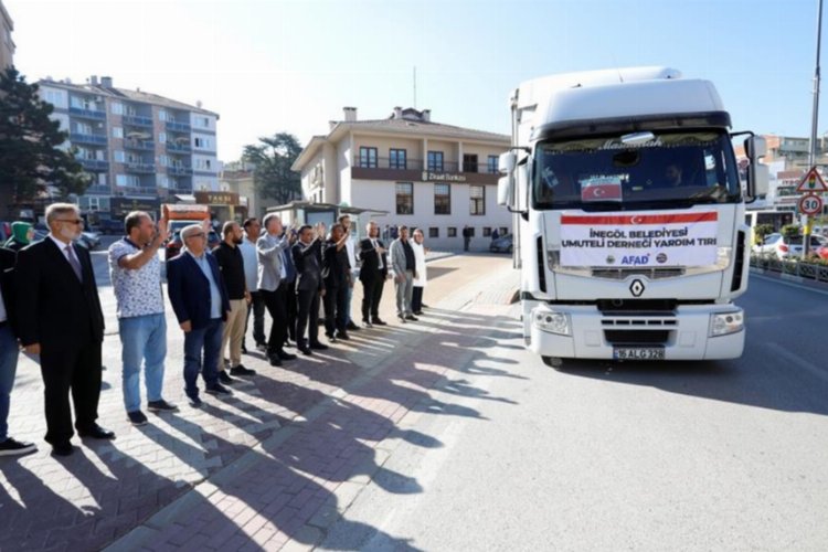 Bursa İnegöl'den Pakistan'a yardım eli -