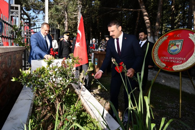 Bursa İznik'te Çanakkale şehitleri aynı ruhla anıldı -