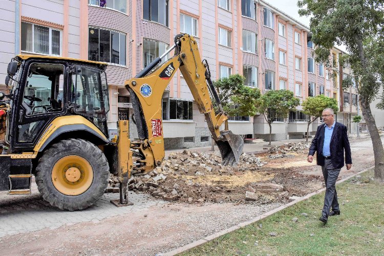 Bursa Karacabey'de altyapı bitti sıra asfaltta -