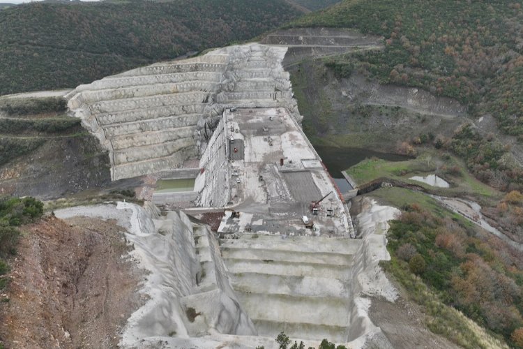 Bursa Karacabey'de Gölecik Barajı'nın yüzde 84'ü tamamlandı -