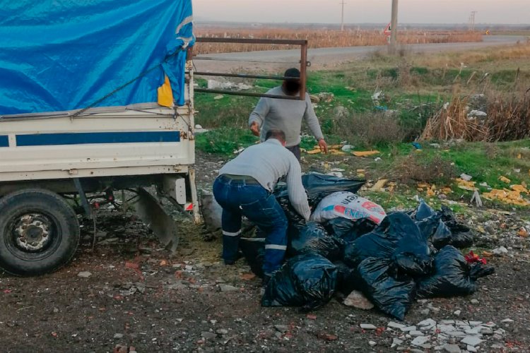 Bursa Karacabey'de kaçak moloza ağır ceza -