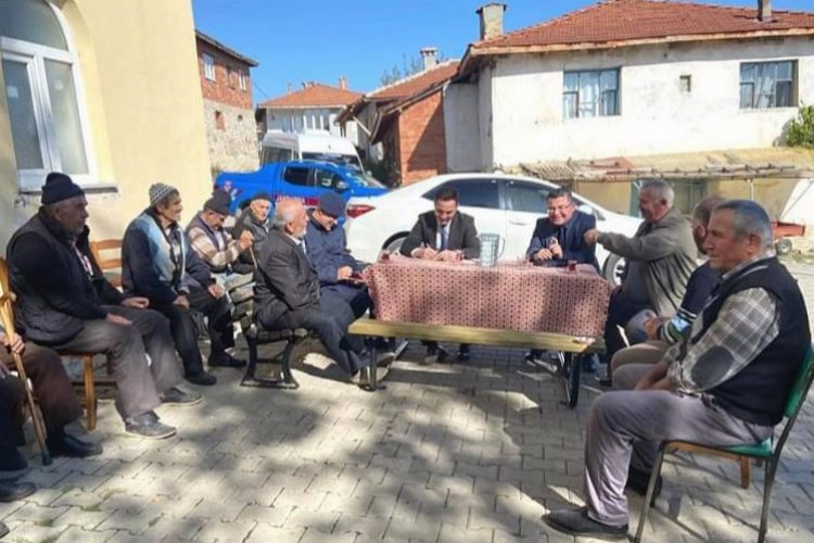 Bursa Keles'te Kaymakam Beyazıt'tan mahalle ziyareti -