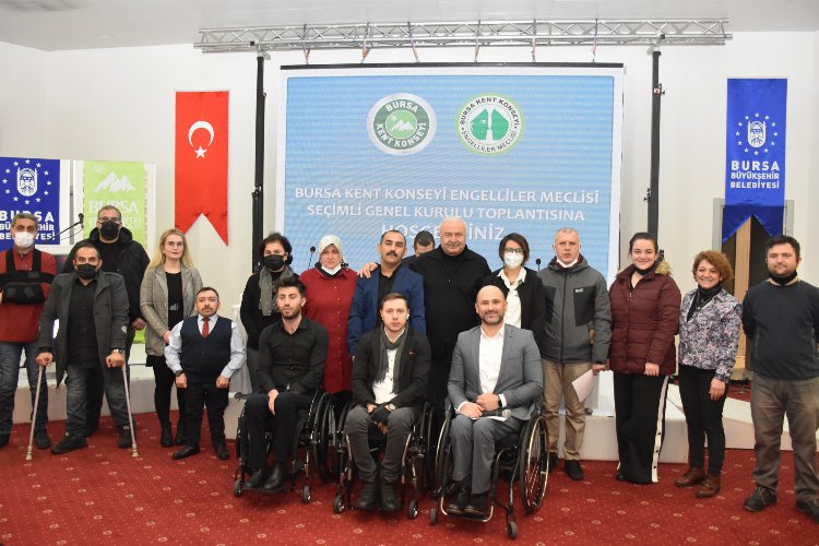 Bursa Kent Konseyi'nde Engelliler 'Sönmez'le devam -