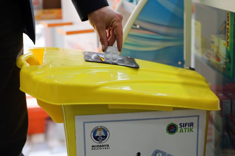 Bursa Mudanya'da atık ilaçlar 'sıfır atık' olacak -