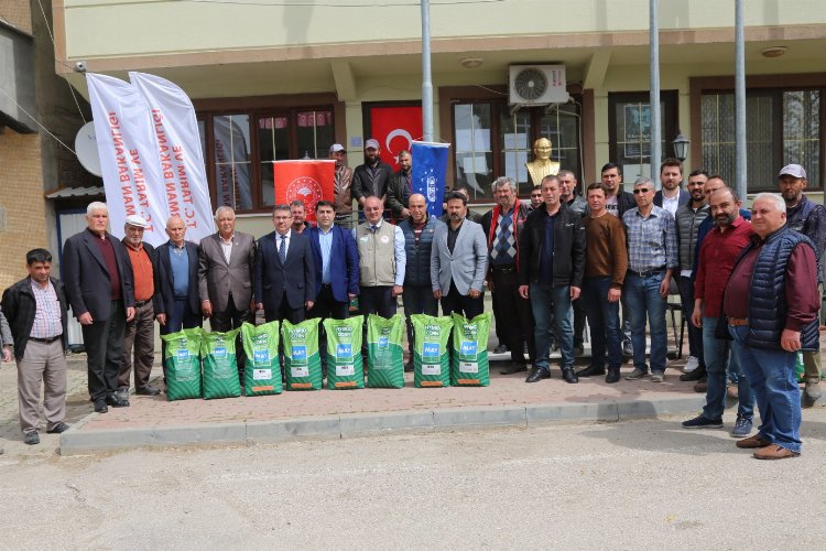 Bursa Mudanya'da silajlık mısır tohumu desteği -
