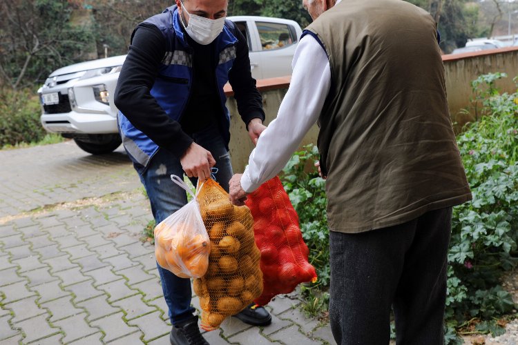 Bursa Mudanya'da sofralara 'Kara Kış Fonu' -