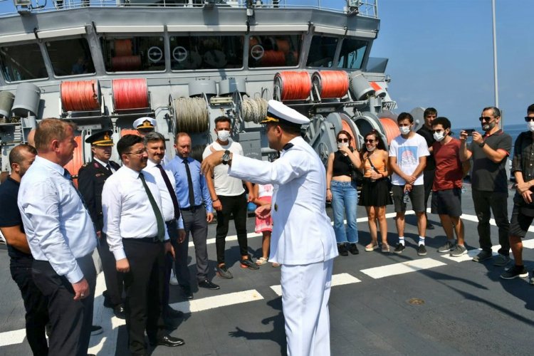 Bursa Mudanya'da ziyaretçi 'Akın'ı! -