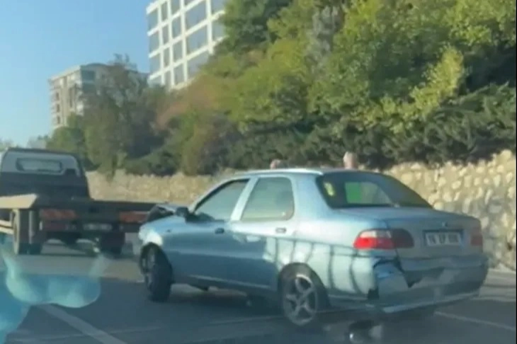 Bursa-Mudanya yolunda trafik kazası! -