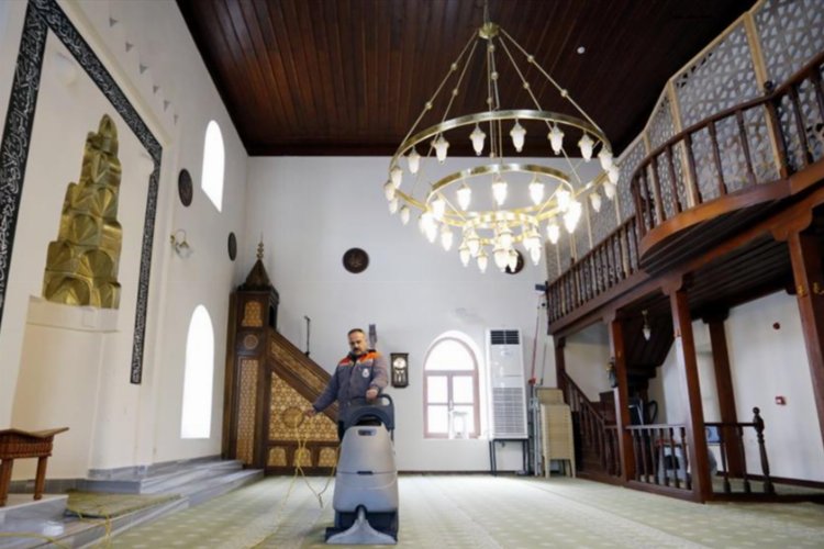 Bursa İnegöl'de camiler Ramazan'a hazırlanıyor -