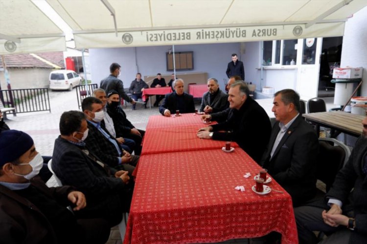 Bursa İnegöl'de Kozluca Mahallesi Yeni Meydan ve Konağına kavuştu -