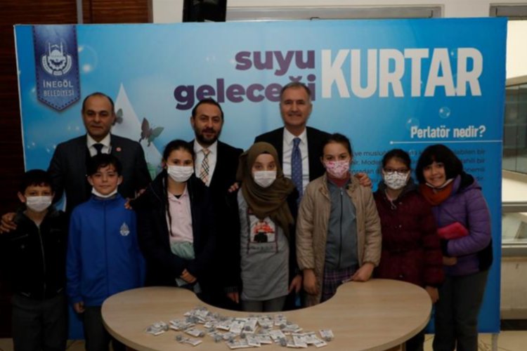 Bursa İnegöl'de öğrencilere suyun önemi anlatıldı -