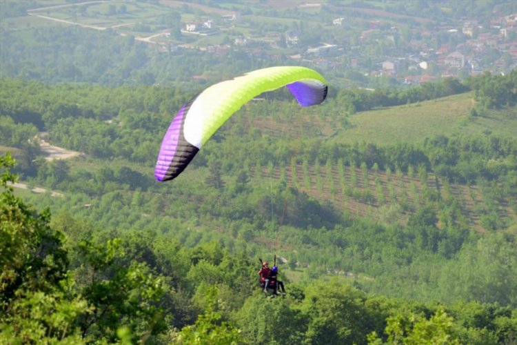 Bursa İnegöl'de Türkiye Yamaç Paraşütü Hedef Şampiyonası yapılacak -