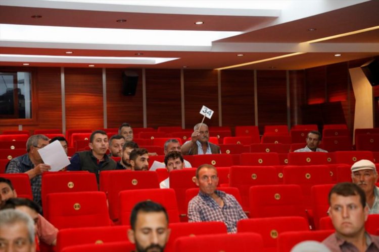 Bursa İnegöl Hayvan Pazarı'nın kotra kiralamaları yapıldı -