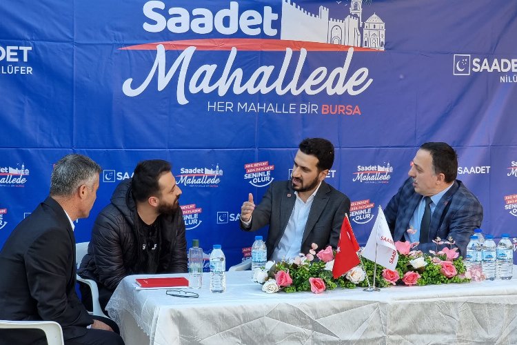 Bursa Nilüfer'de 'Saadet' Çalı sakinlerini dinledi -