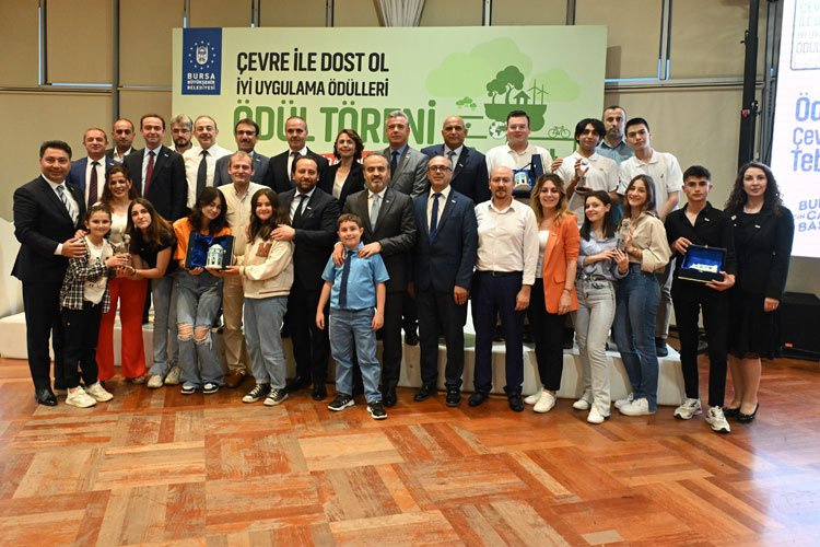 Bursa'nın 'en çevrecileri' ödüllendirildi -