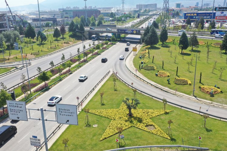 Bursa'nın yeşiline estetik dokunuş -