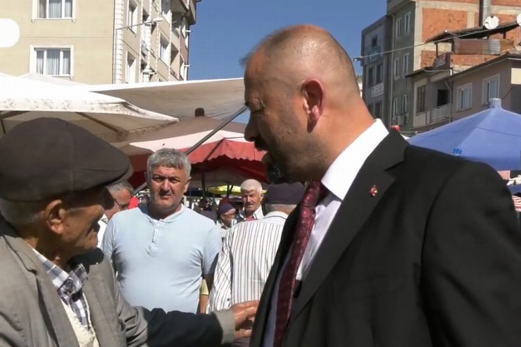 Bursa Orhaneli Pazarı'nda bereket duası yapıldı -