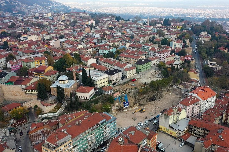 Bursa Osmangazi'de Hisar eski ihtişamına kavuşuyor -
