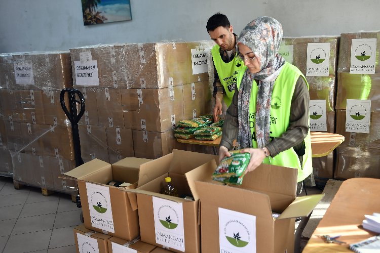 Bursa Osmangazi’den 75 bin kişilik iftar -