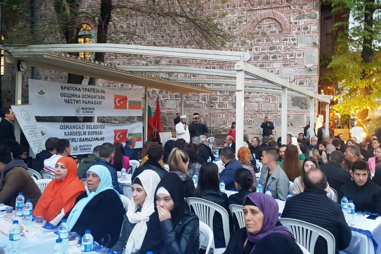 Bursa Osmangazi'den Filibe'de kardeşlik iftarı -