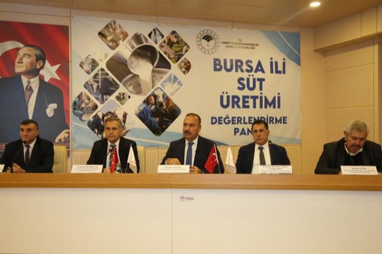 Bursa süt üretimini değerlendirdi -