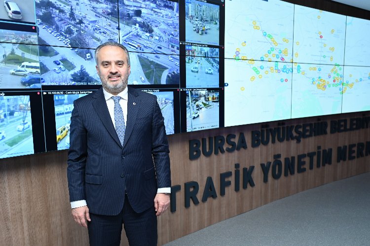 Bursa, trafik yönetiminde dünyada ilk oldu -