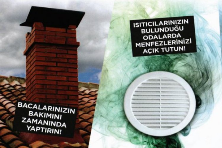 Bursa Valiliği 'gaz zehirlenmeleri'ne karşı uyardı -
