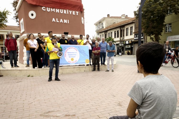 Bursa Yenişehir'de Eğitim-Sen'den 'mesleki' açıklama -