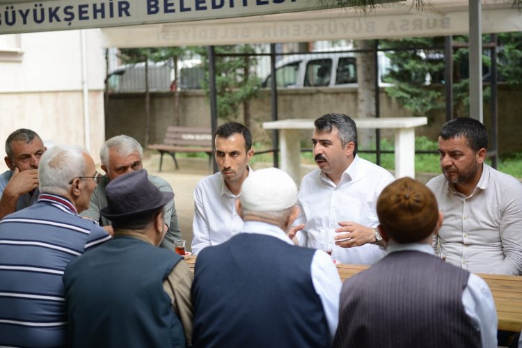 Bursa Yıldırım'da 1 ayda 15 mahalle ziyareti -