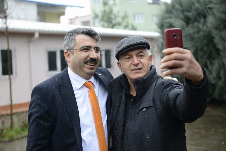 Bursa Yıldırım'da Başkan Yılmaz çiftçileri dinledi -