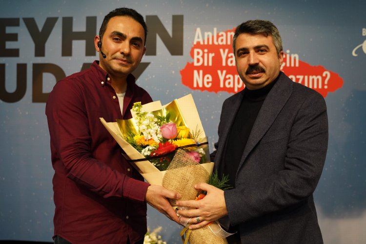 Bursa Yıldırım'da Beyhan Budak semineri -