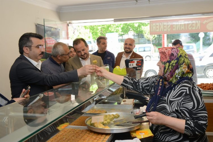 Bursa Yıldırım'da Erikli turu -