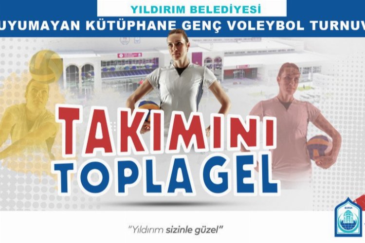 Bursa Yıldırım'da futsal ve voleybol turnuvası -
