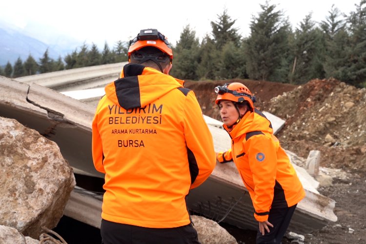 Bursa Yıldırım'da nefes kesen tatbikat -