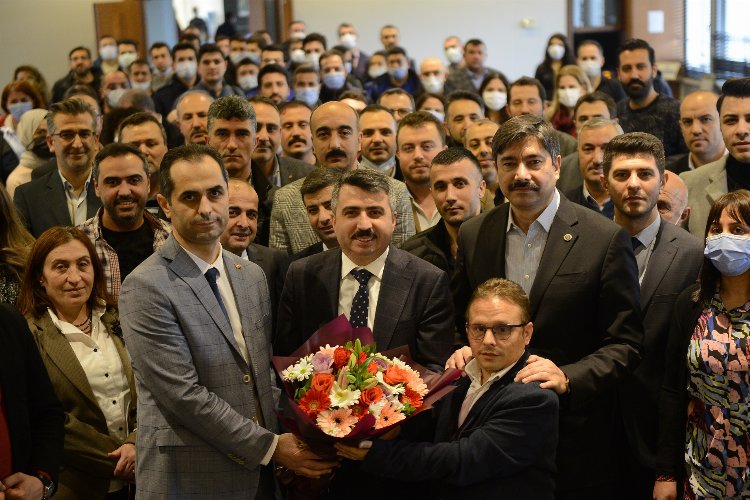 Bursa Yıldırım'da personele 'tavan'dan destek -