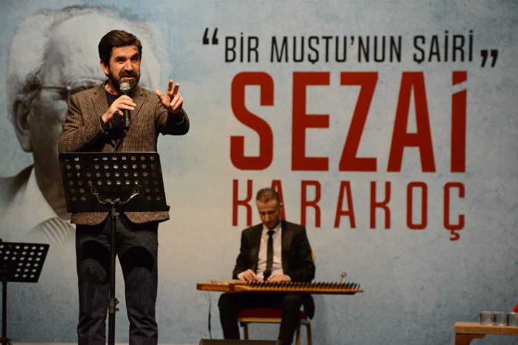 Bursa Yıldırım'da 'Sezai Karakoç' anıldı -
