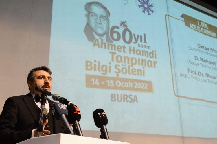 Bursa Yıldırım'da Tanpınar'a 'bilgi'li anma -