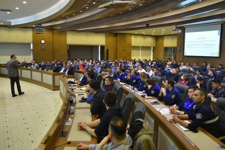Bursa Zabıtası'na gelişim eğitimi -