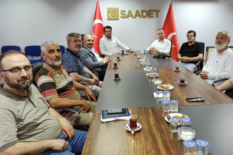 Bursalı Demokratlardan 'Saadet' ziyareti -