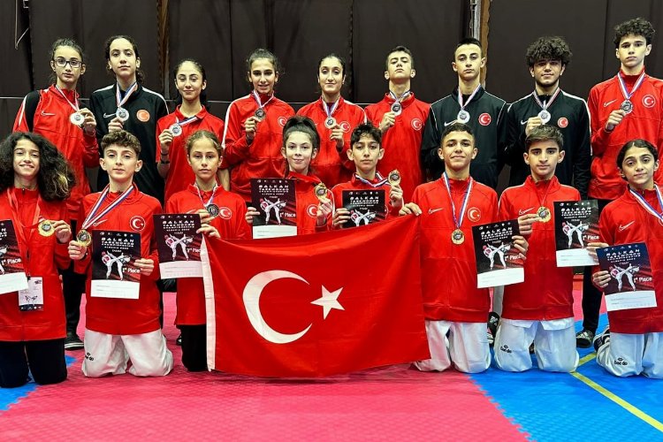 Bursalı tekvandocular 'Balkanlar'dan dereceyle döndü -