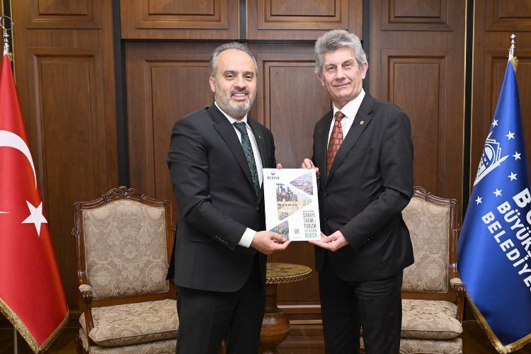 BUSİAD'ın Bursa Vizyonu Başkan Aktaş’a sunuldu -
