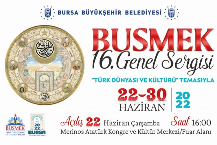 BUSMEK’te sergi heyecanı -