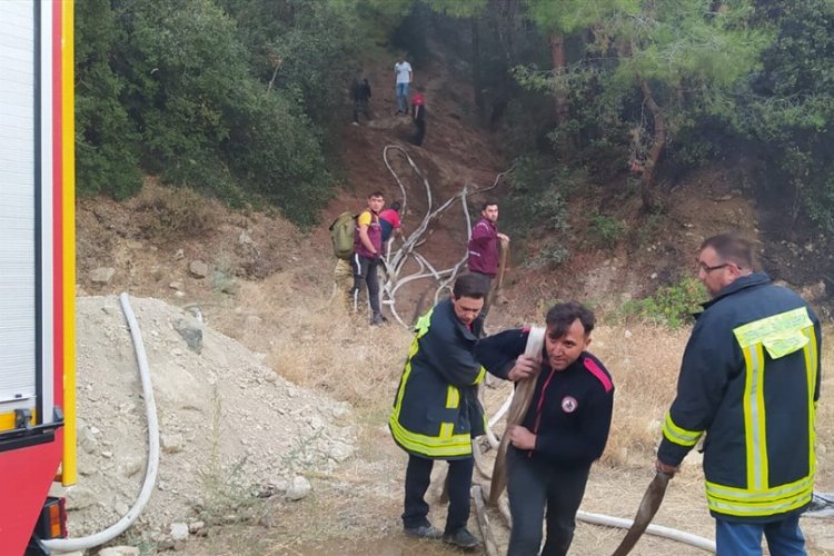 Büyükşehir itfaiyeden jet müdahale -