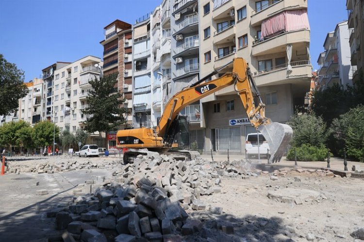 Büyükşehir Kayalık Caddesi’ni yeniliyor -