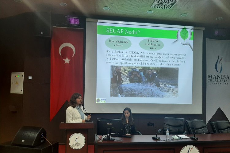 Büyükşehir’in çevreci yatırımları, Manisa CBÜ’de anlatıldı -
