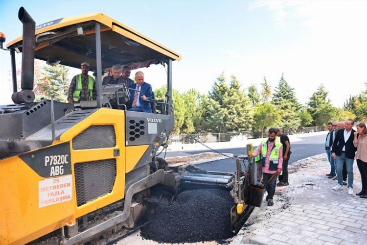 Çamlık Caddesi modern ve konforlu olacak -