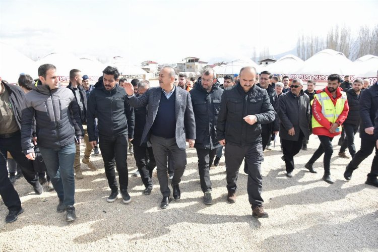 Çavuşoğlu, Göksun’da incelemelerde bulundu -