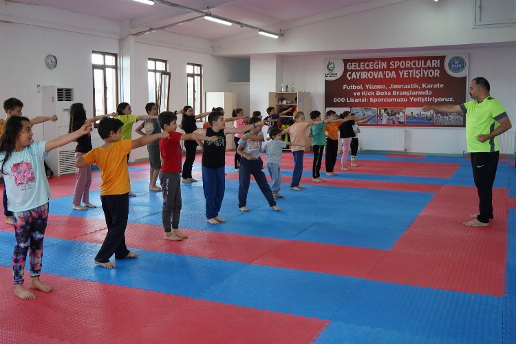 Çayırova’da spor dolu yaz -