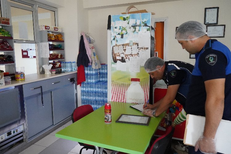 Çayırova Zabıtası'ndan okul kantinlerine denetim -